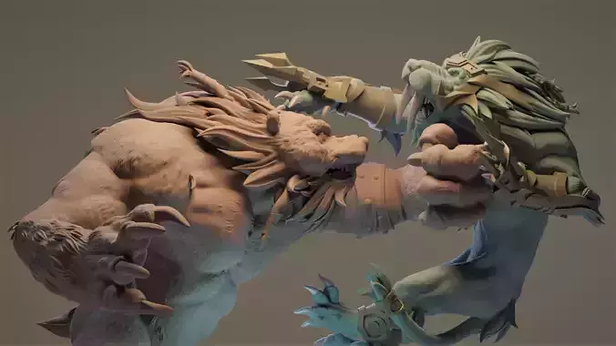 Feral Druid Fight - World of Warcraft