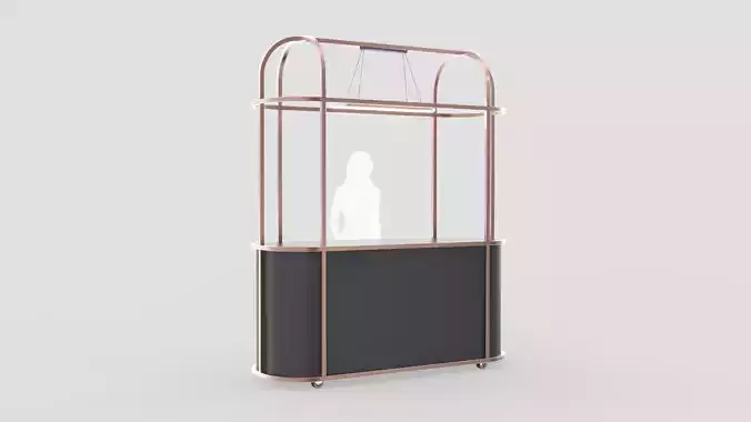 Food Display Stand 3D model