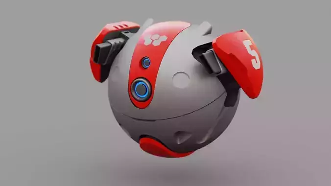 BALL DROID  RIGGED