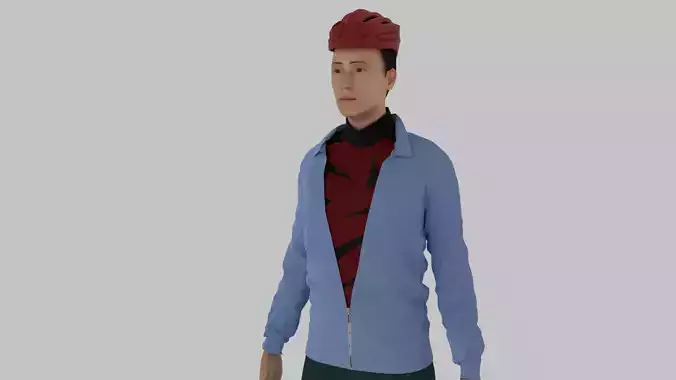 Skateboarding Character