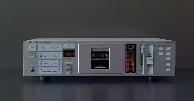 Vintage stereo cassette deck Nakamichi