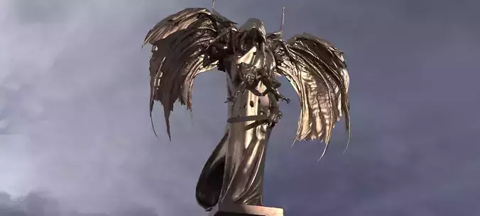 Ghost Demon Abstract 3 3D model