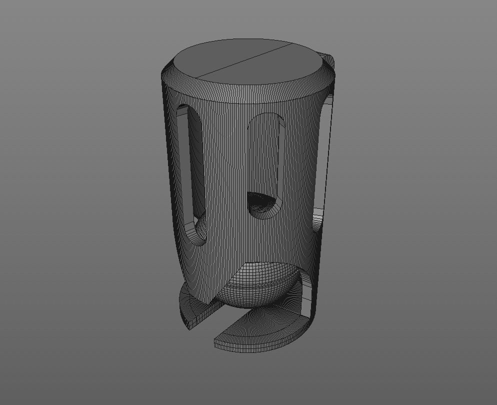 Dredd 2012 flashbang grenade 3D print model_1