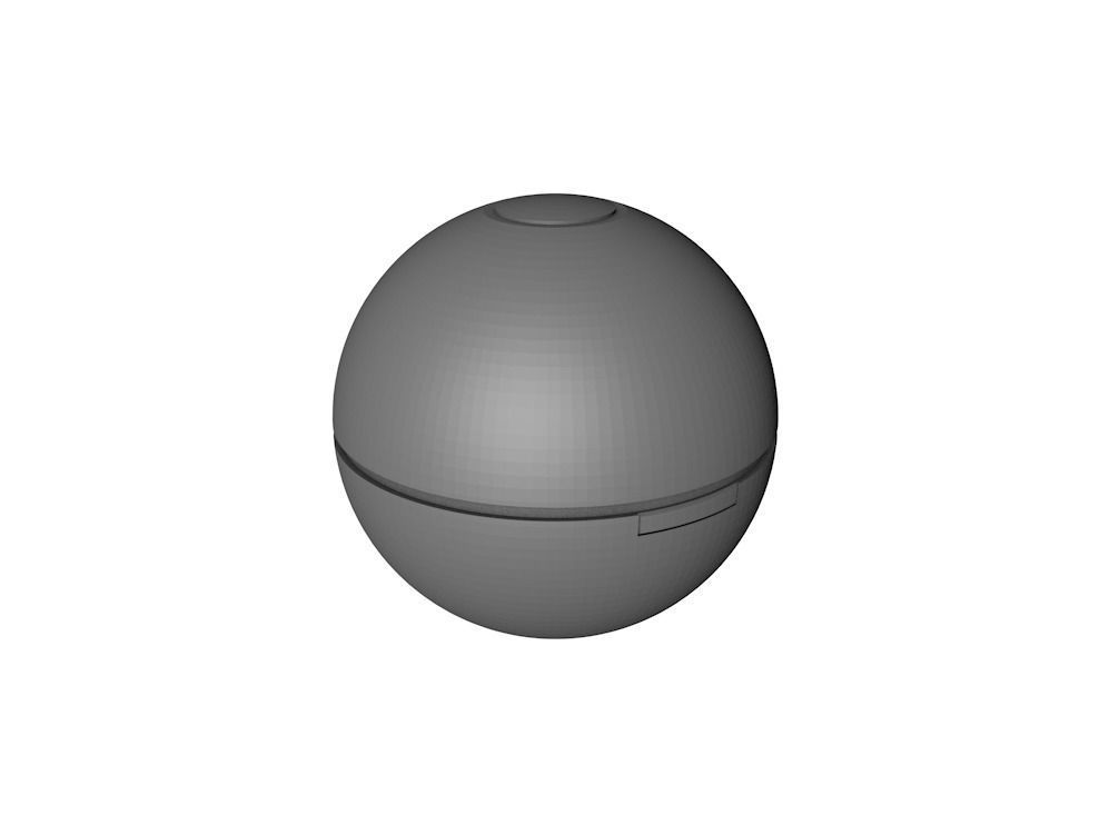 Dredd 2012 flashbang grenade 3D print model_2