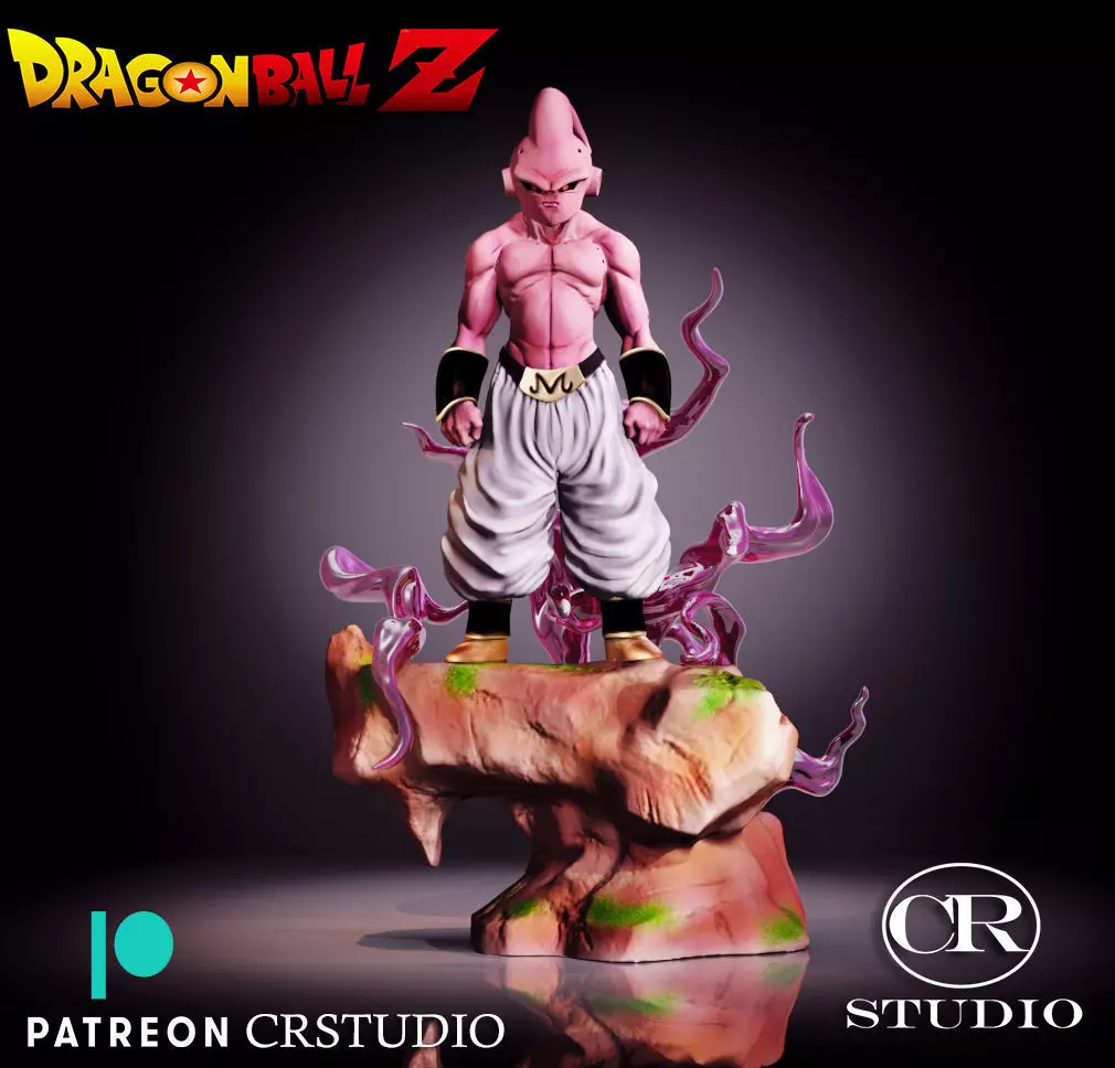 kid buu 3D model
