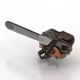 Chainsaw Low-poly 3D model