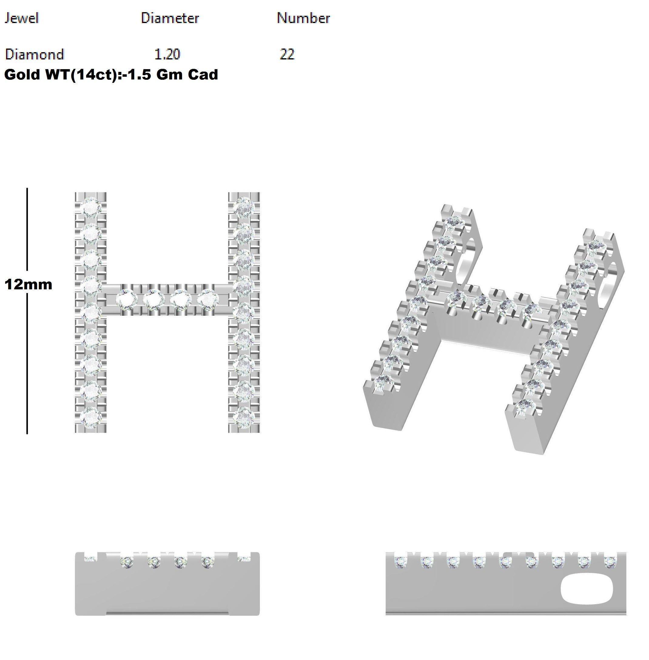 Alphabet A to Z Font 3D print model_7