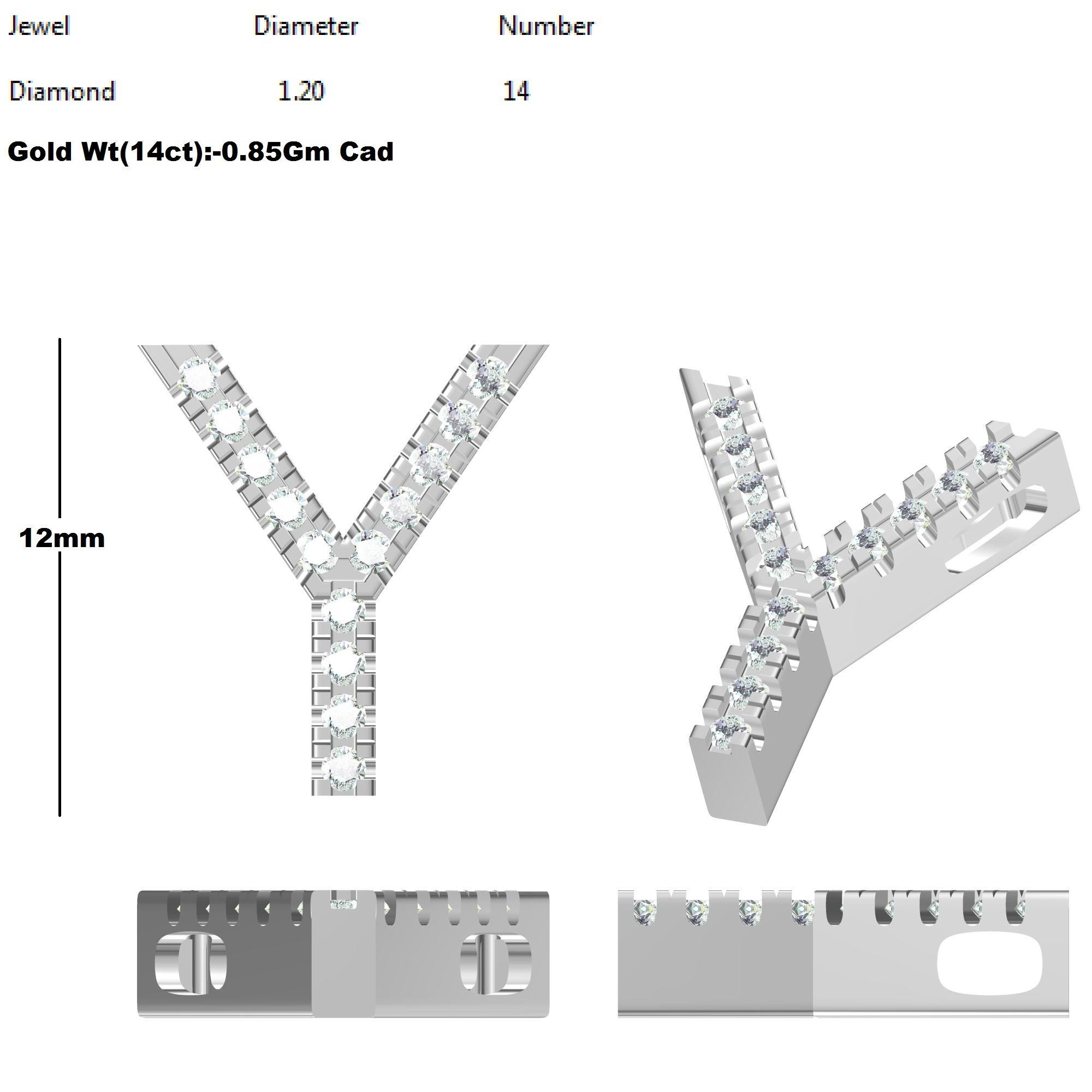Alphabet A to Z Font 3D print model_24