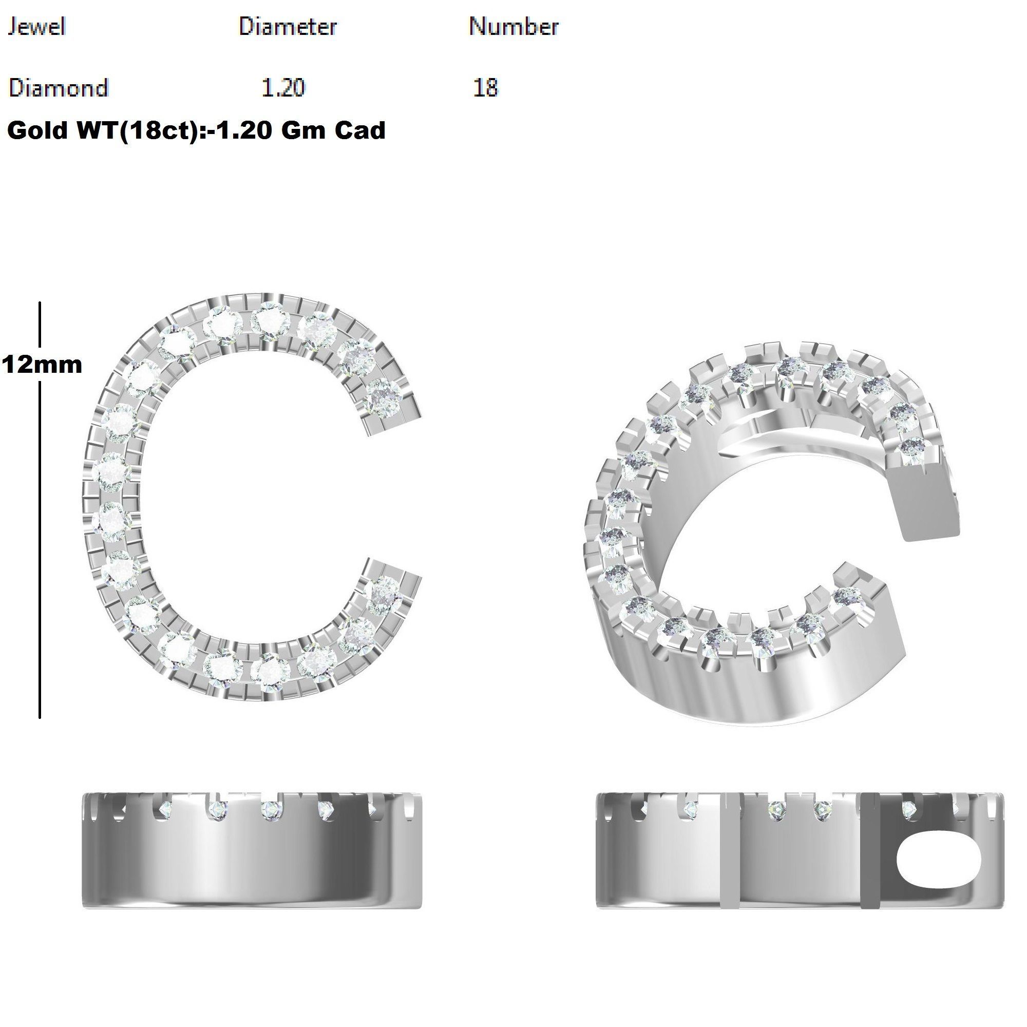 Alphabet A to Z Font 3D print model_2