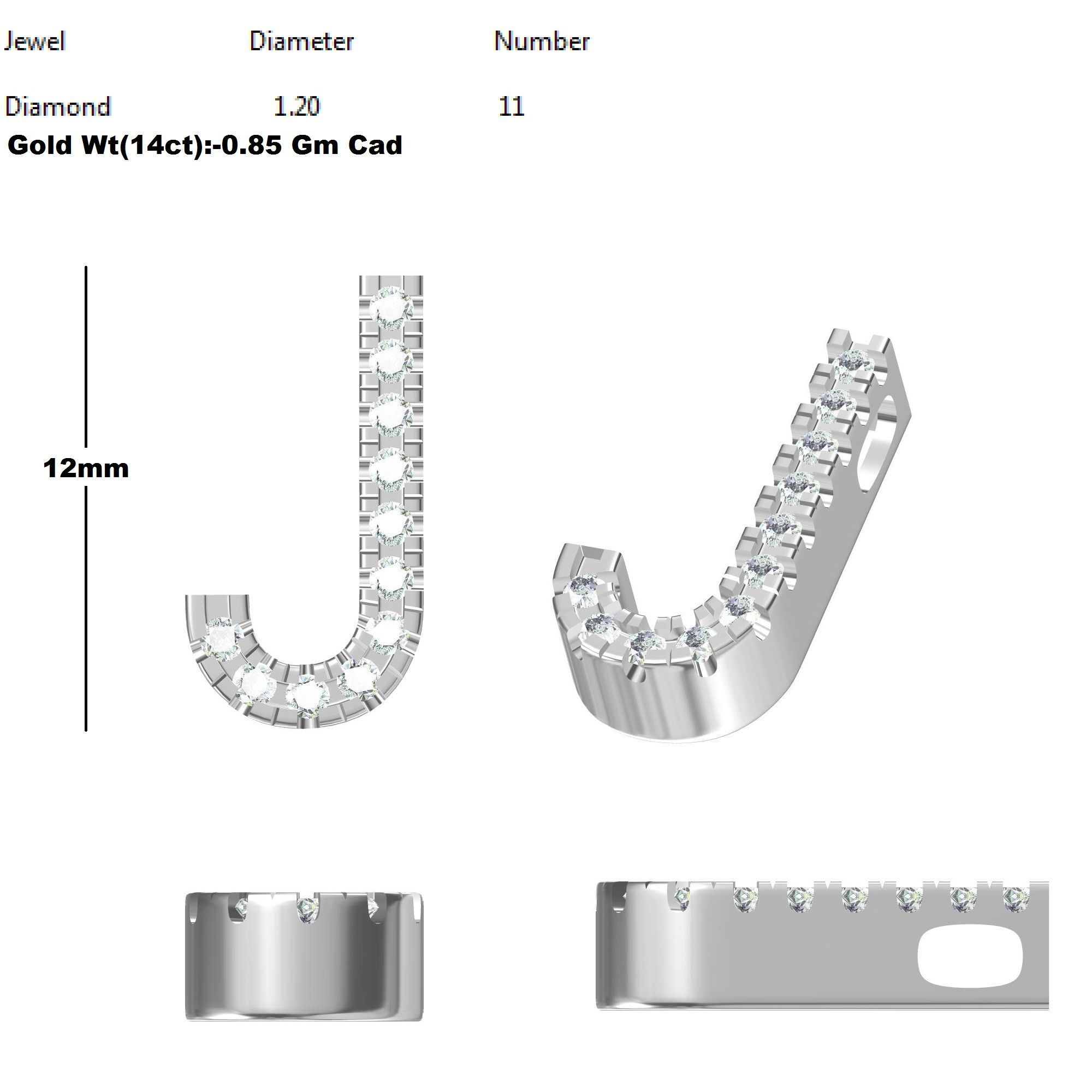 Alphabet A to Z Font 3D print model_9