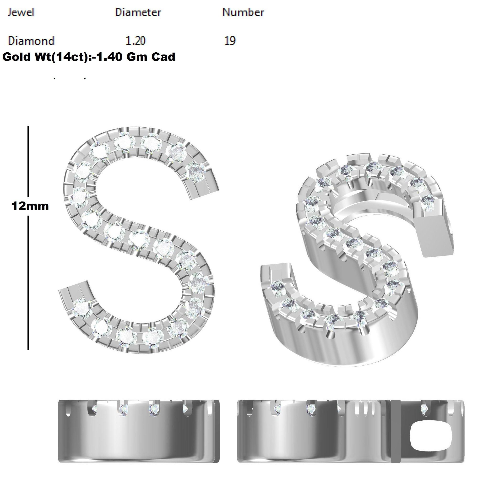 Alphabet A to Z Font 3D print model_18
