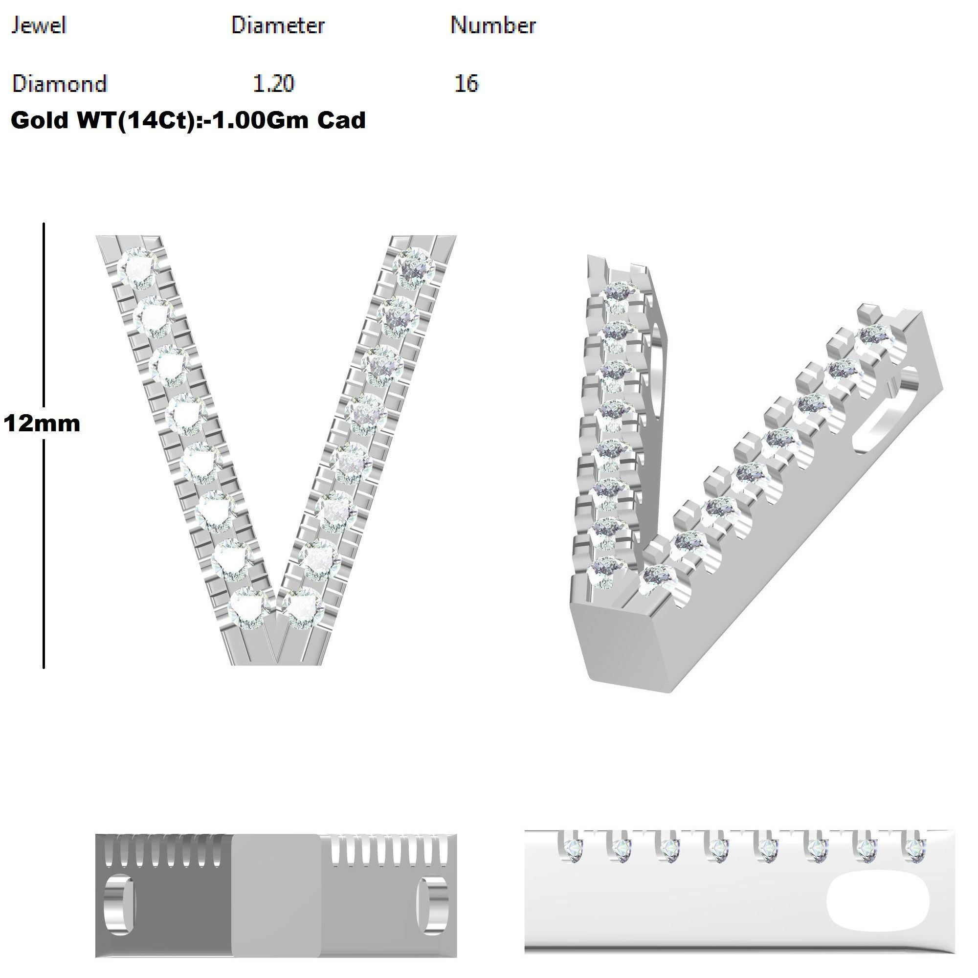 Alphabet A to Z Font 3D print model_21