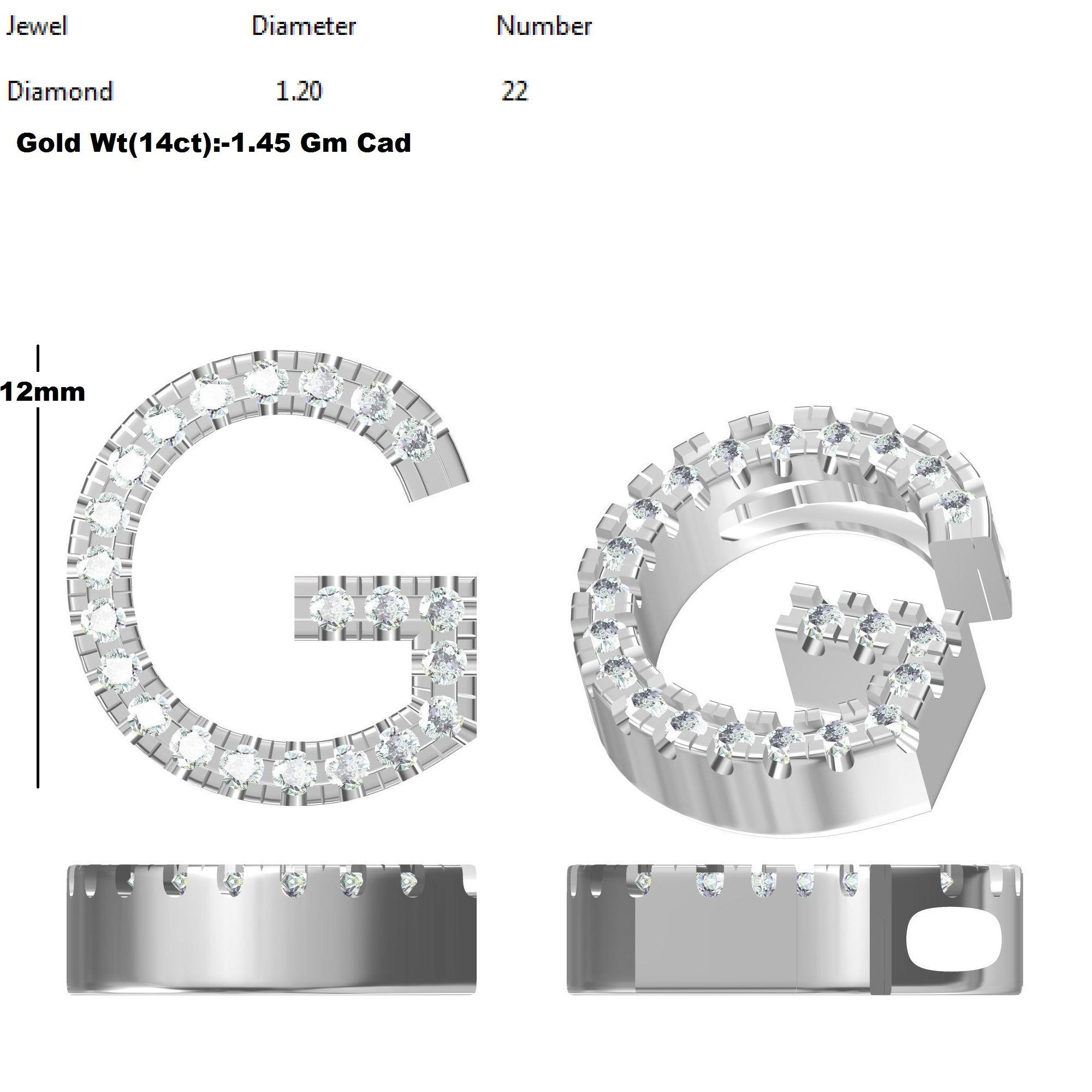 Alphabet A to Z Font 3D print model_6