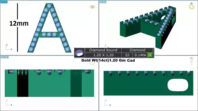 Alphabet A to Z Font