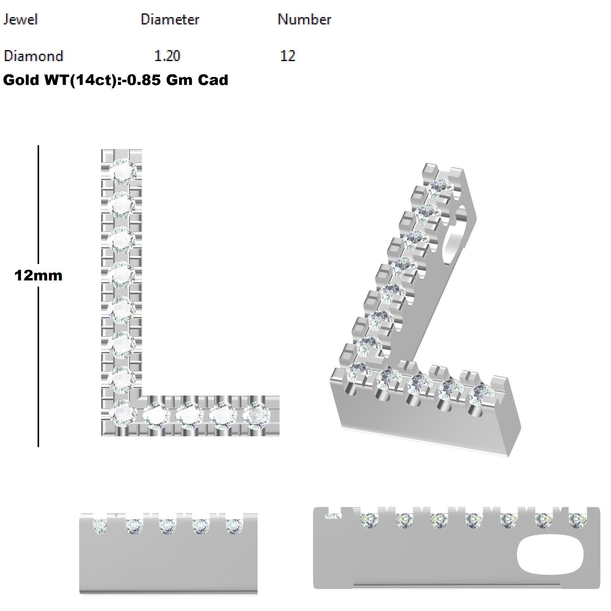 Alphabet A to Z Font 3D print model_11