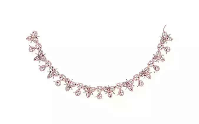 women Necklace Pendants 3dm STL OBJ FBX Renders Details