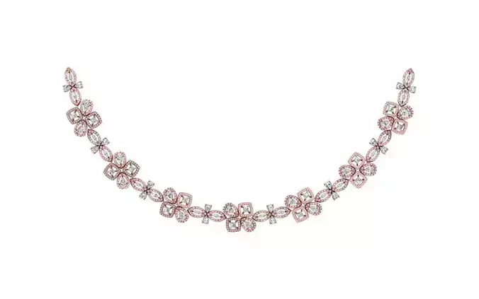 women Necklace Pendants 3dm STL OBJ FBX Renders Details