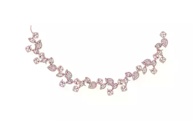 women Necklace Pendants 3dm STL OBJ FBX Renders Details