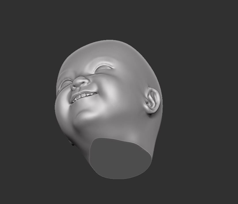 Head 57 3D print model_11