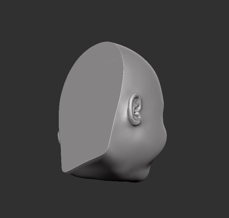 Head 57 3D print model_2
