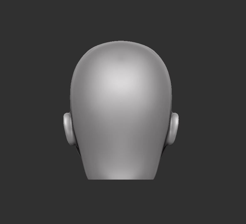Head 57 3D print model_7