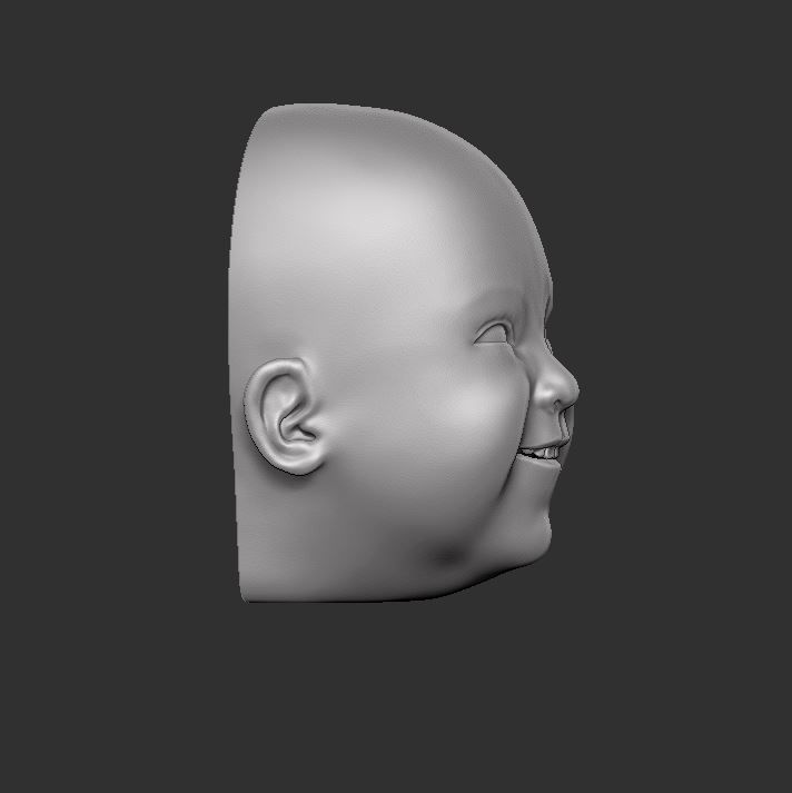 Head 57 3D print model_1