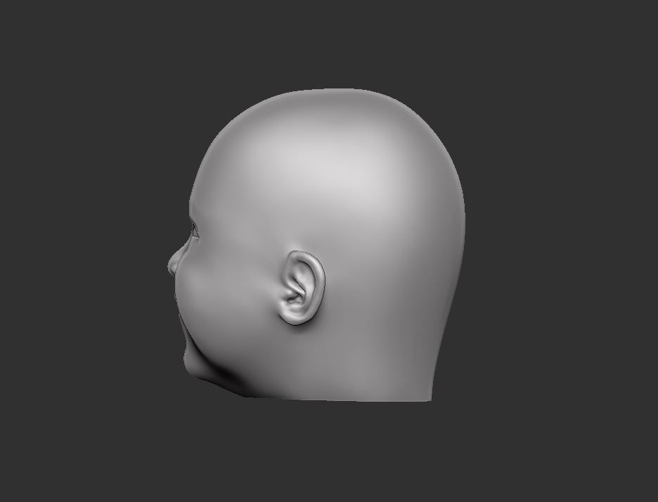 Head 57 3D print model_8