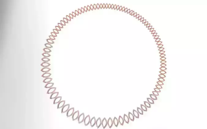 women Necklace Pendants 3dm STL OBJ FBX Renders Details