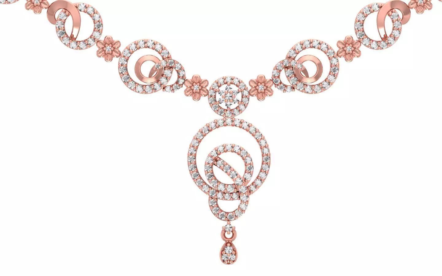 women Necklace Pendants 3dm STL OBJ FBX Renders Details 3D print model_0