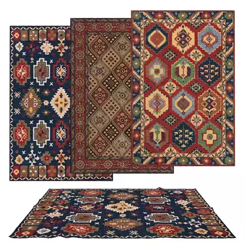 Rugs No 764 Low-poly 3D model