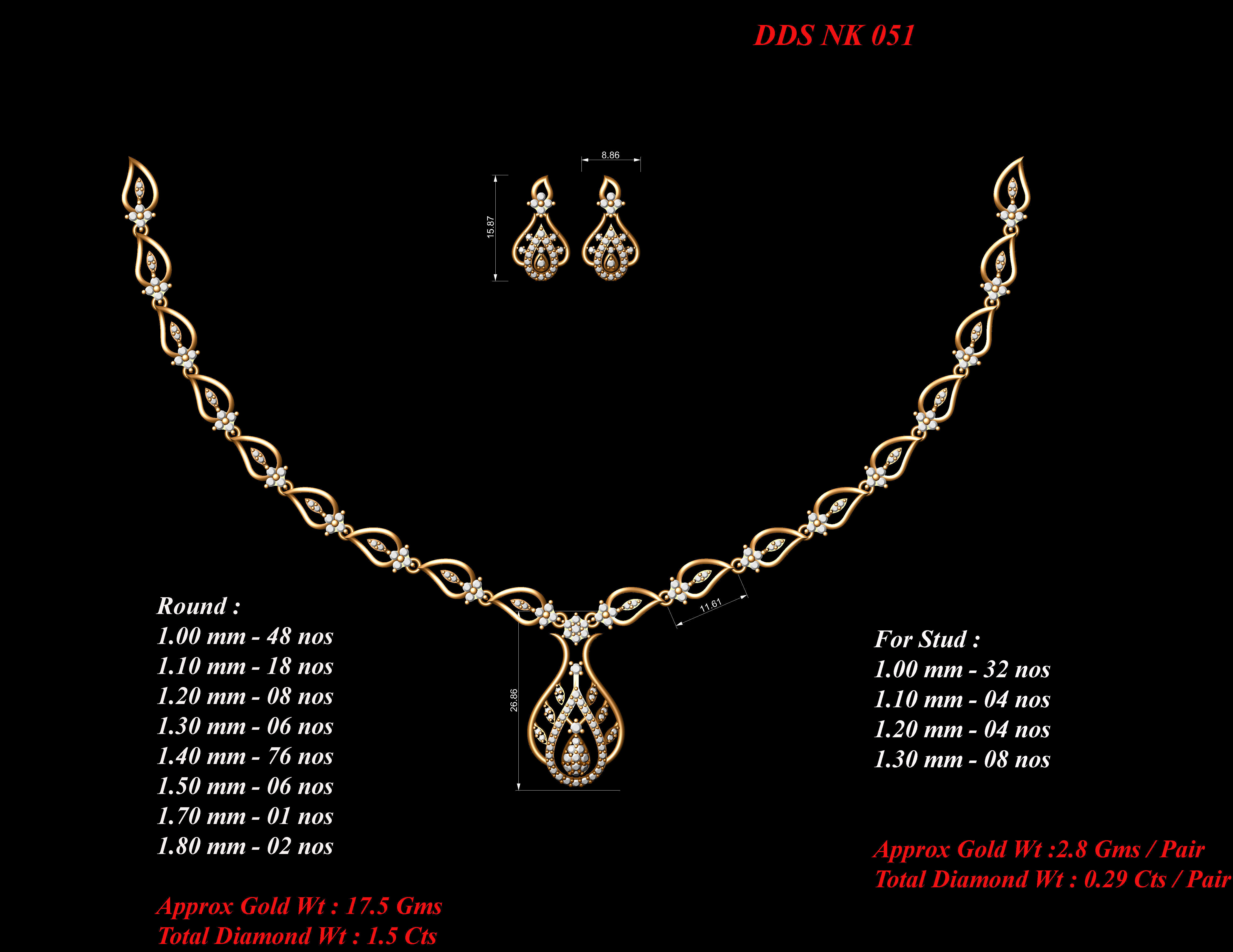 women Necklace Pendants 3dm STL OBJ FBX Renders Details 3D print model_4