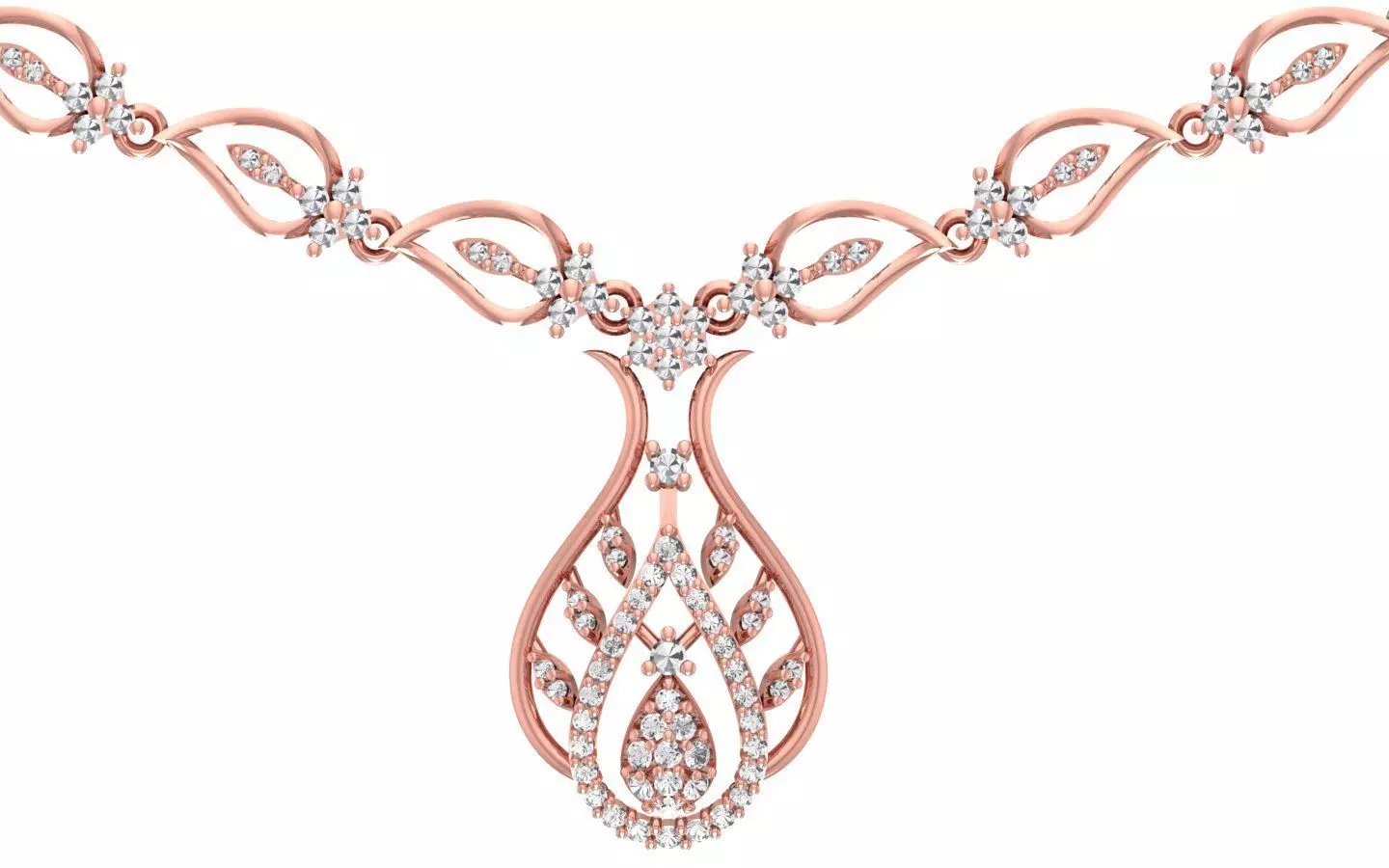 women Necklace Pendants 3dm STL OBJ FBX Renders Details 3D print model_0