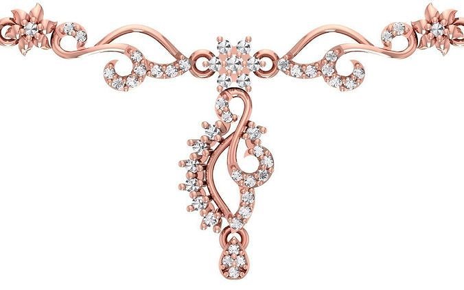 women Necklace Pendants 3dm STL OBJ FBX Renders Details 3D print model