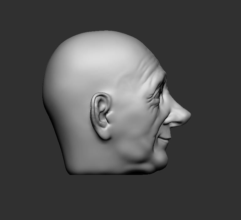 Head 58 3D print model_3