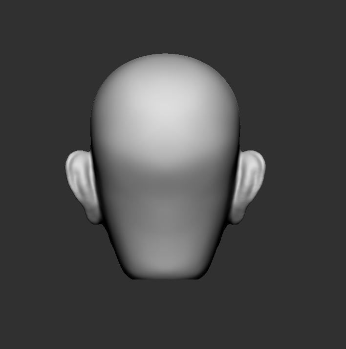 Head 58 3D print model_5
