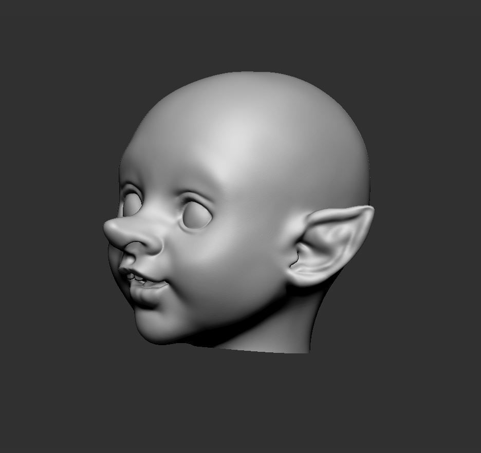 Head 59 3D print model_6