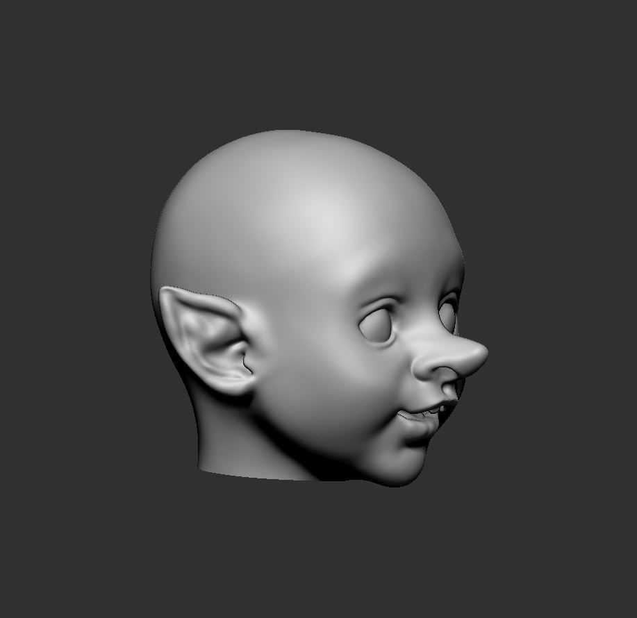 Head 59 3D print model_1