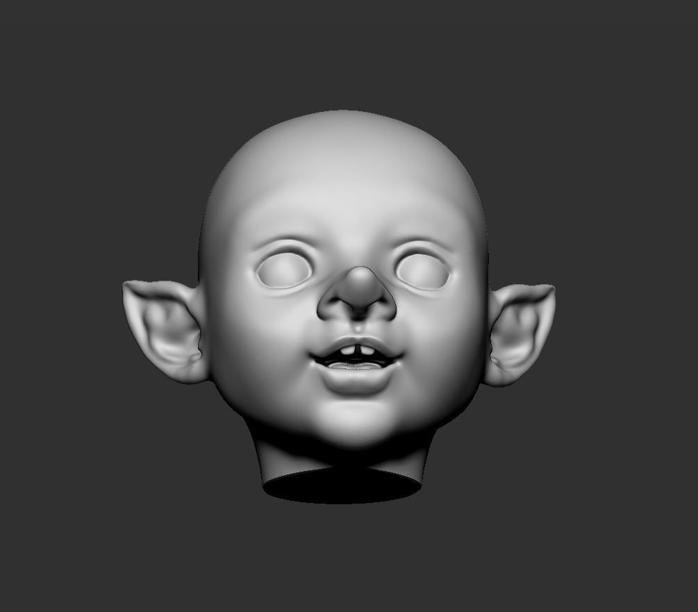 Head 59 3D print model_8