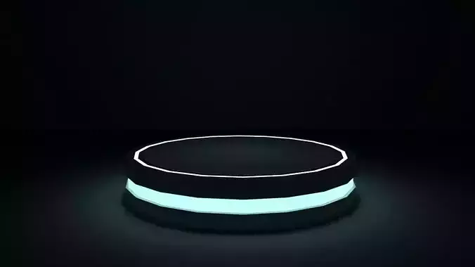 podium shine 3d model