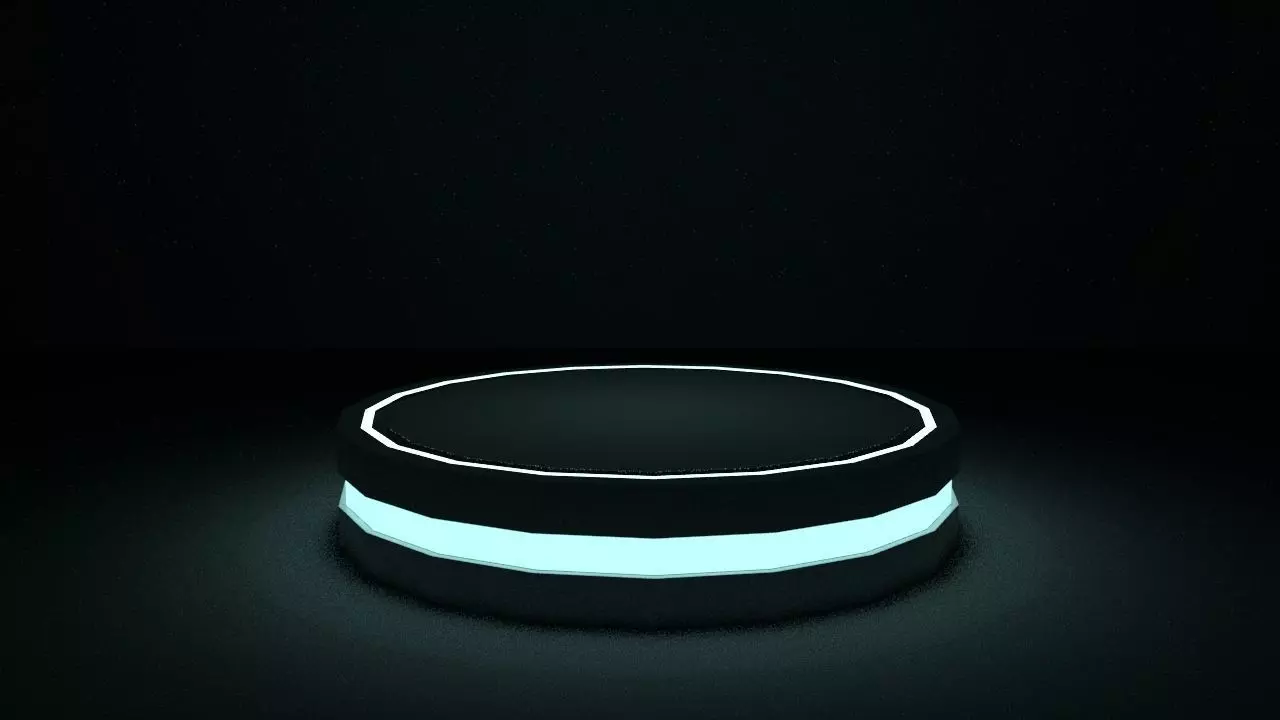 podium shine 3d model 3D model_0