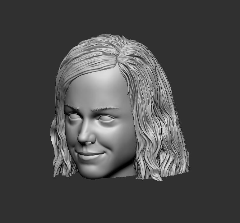 Head 61 3D print model_7