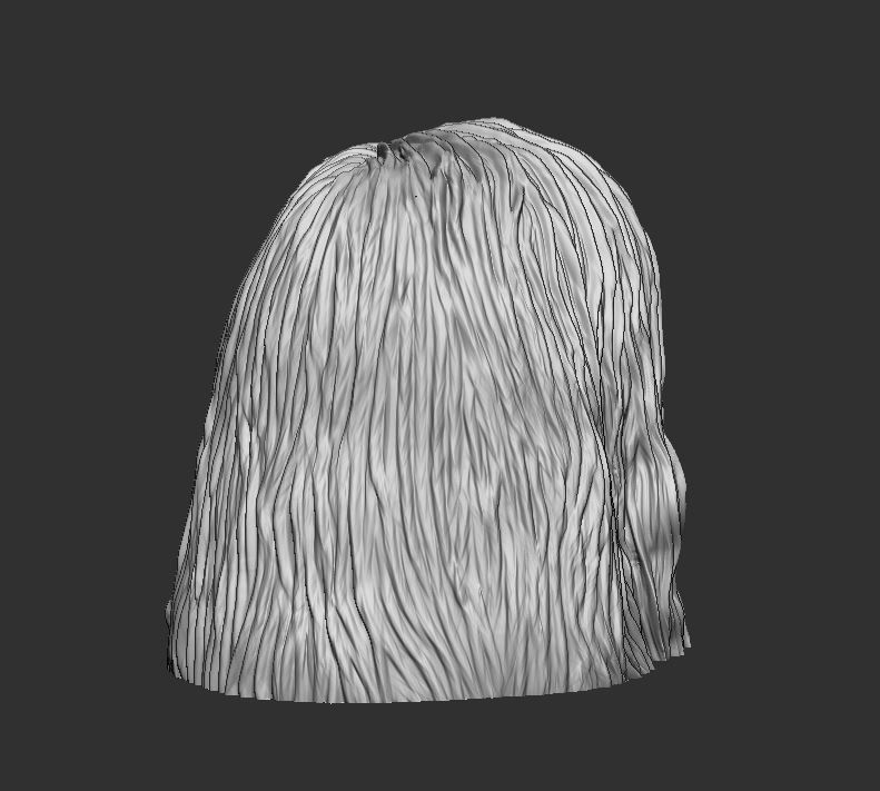 Head 61 3D print model_4