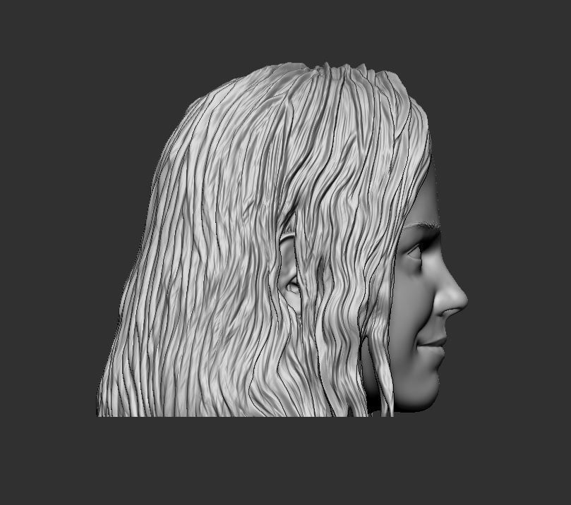 Head 61 3D print model_3
