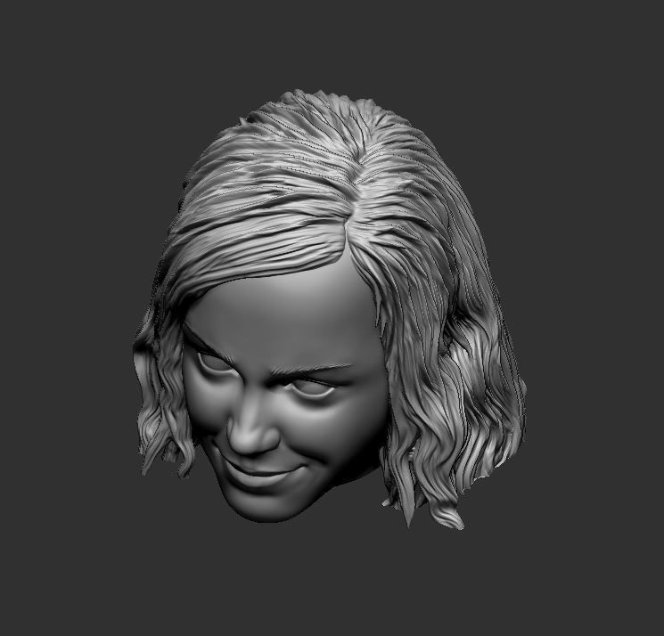Head 61 3D print model_8