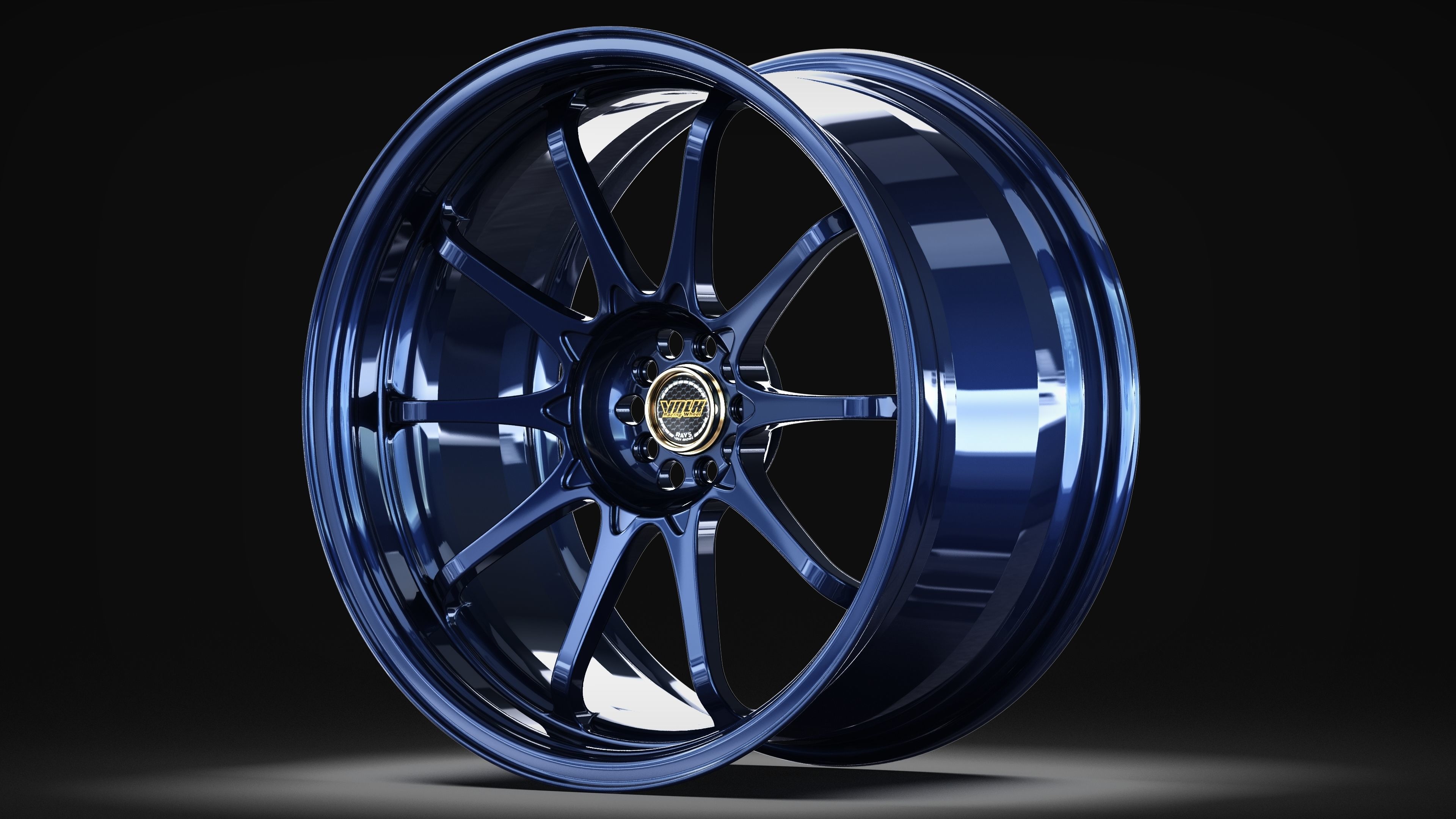 CE28N Volk RAYS 3D model_2