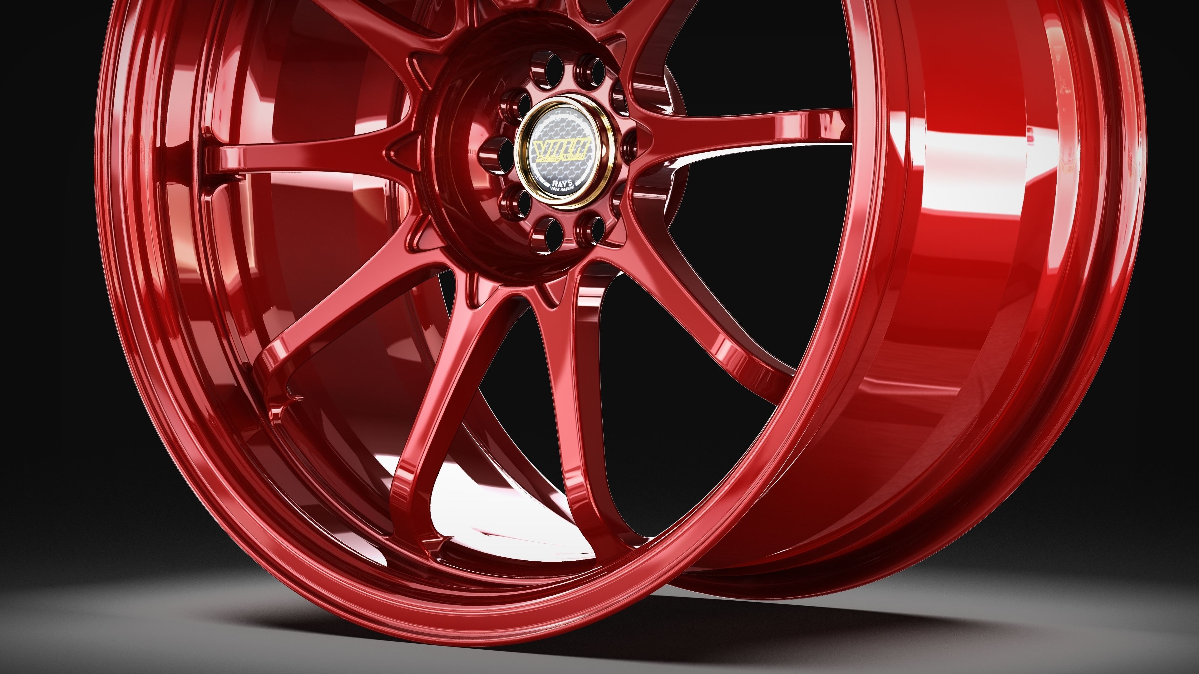 CE28N Volk RAYS 3D model_9