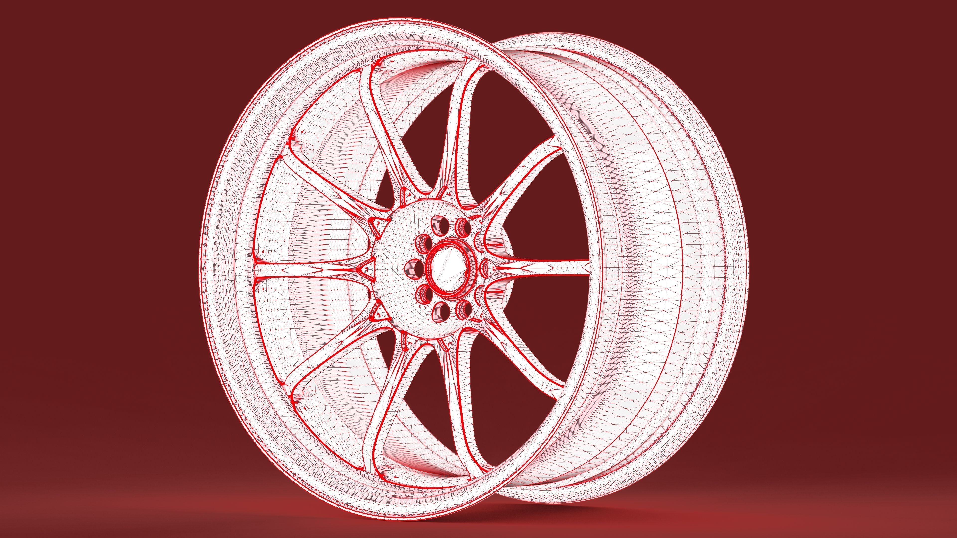 CE28N Volk RAYS 3D model_14