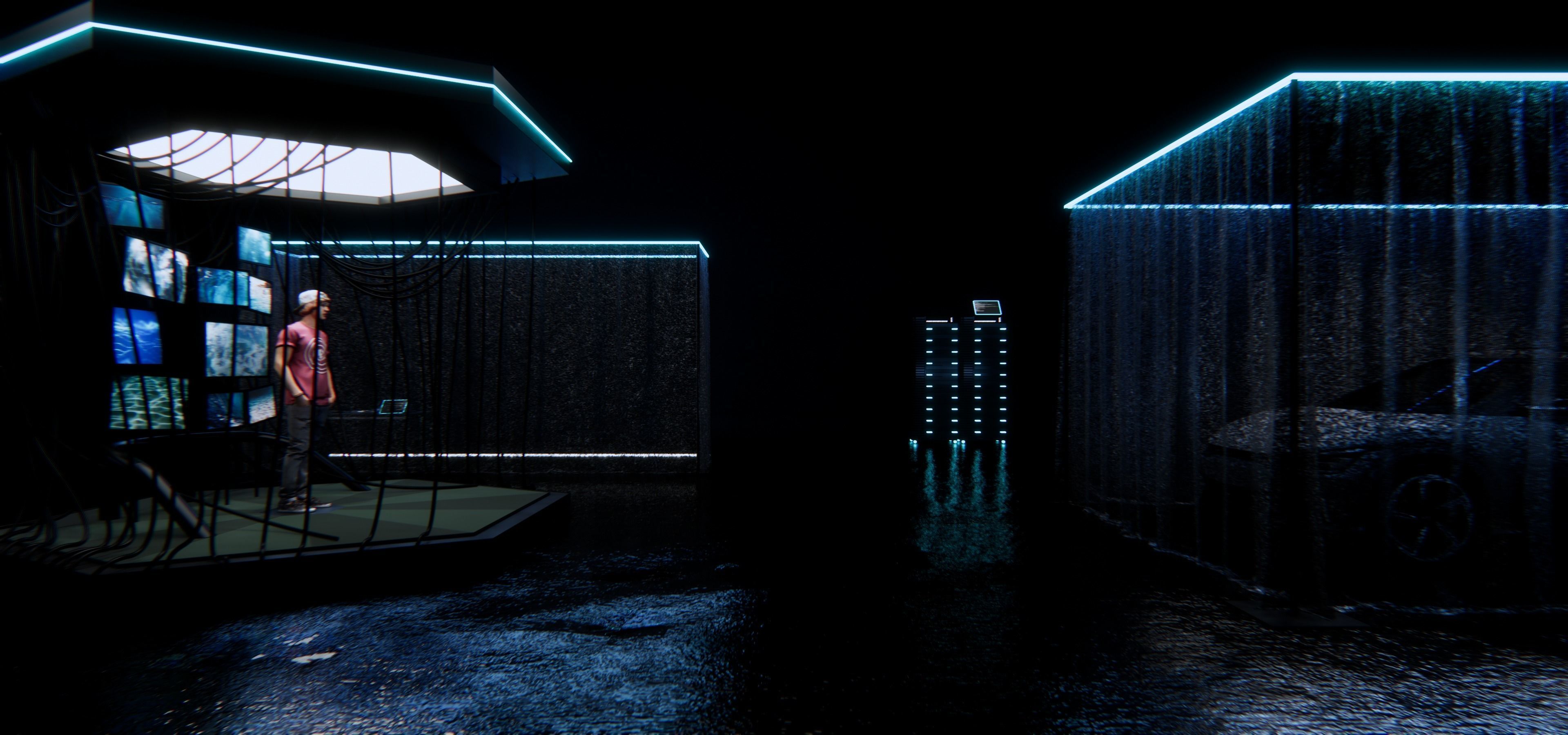  sci-fi space 3D model_1