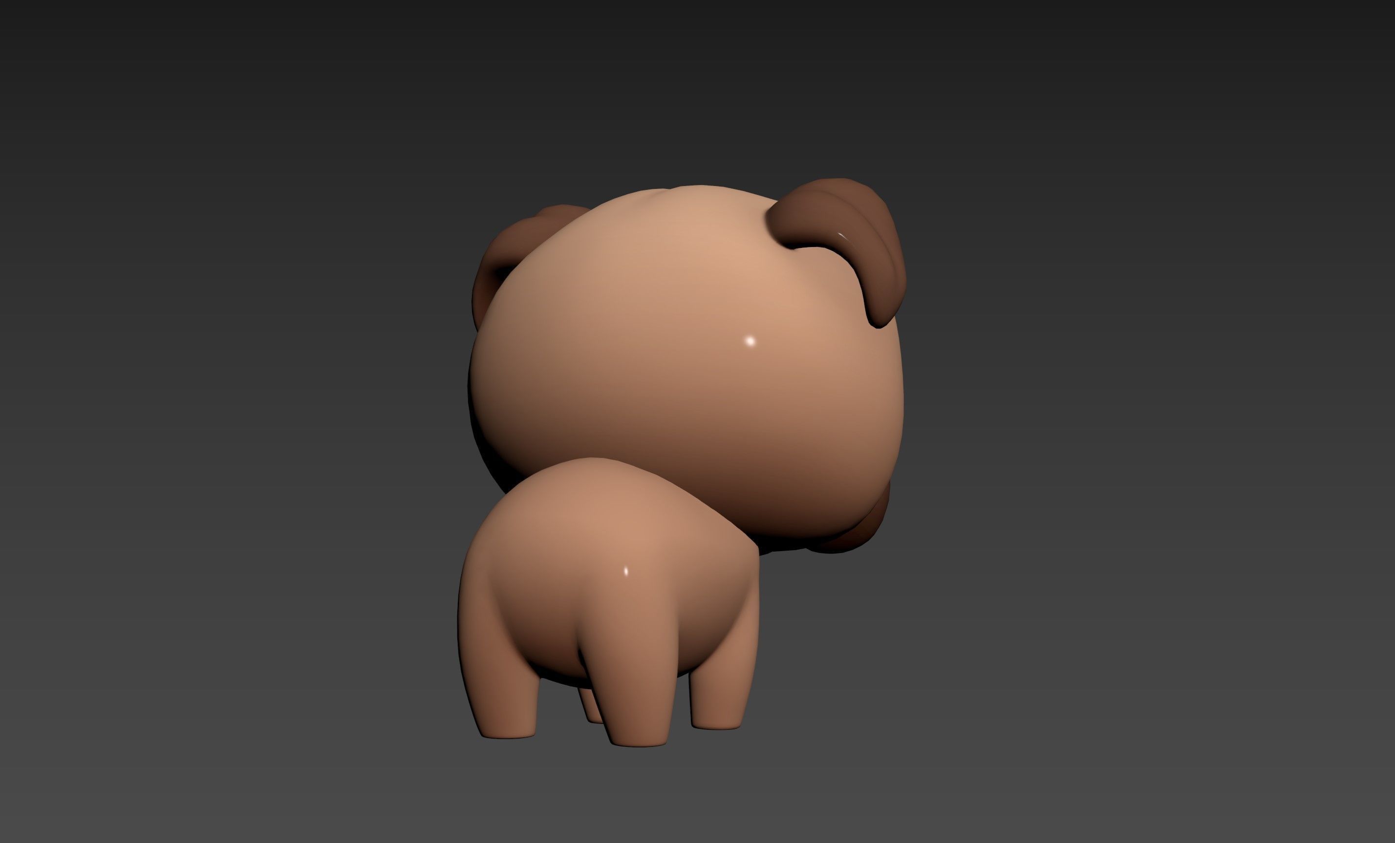 Character195 Pug  3D model_18