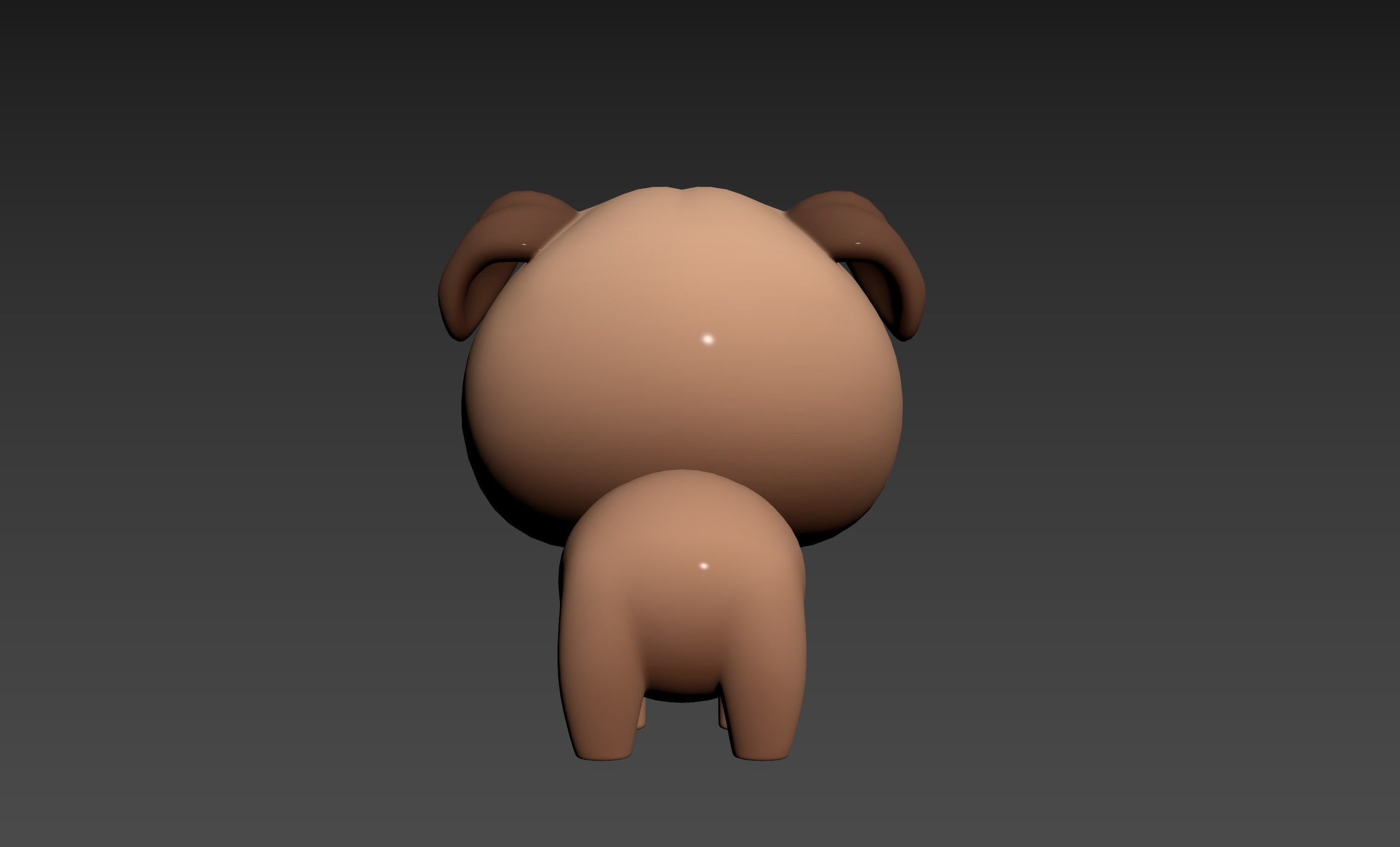 Character195 Pug  3D model_19
